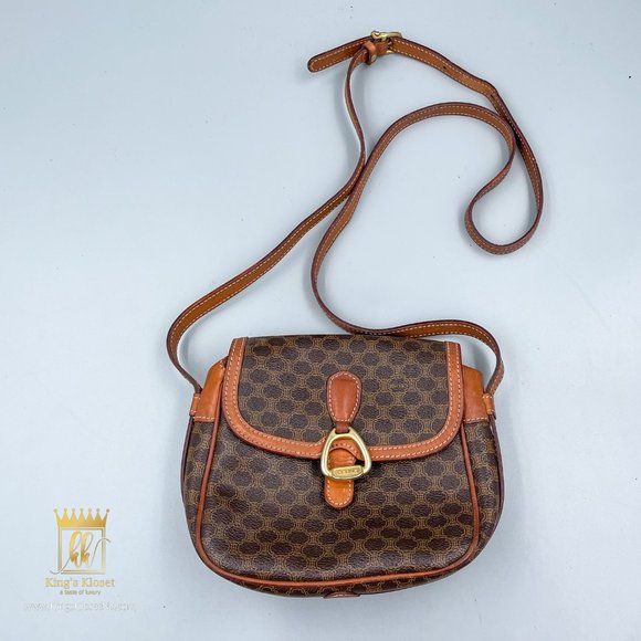 CELINE MACADAM CROSSBODY - Picture 1 of 11